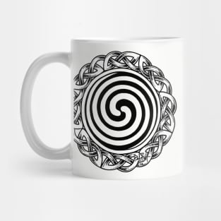 Spiral Strength Celtic Power Design Mug